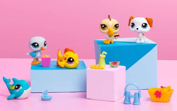 LITTLEST PET SHOP BEACH BESTIES 5PK