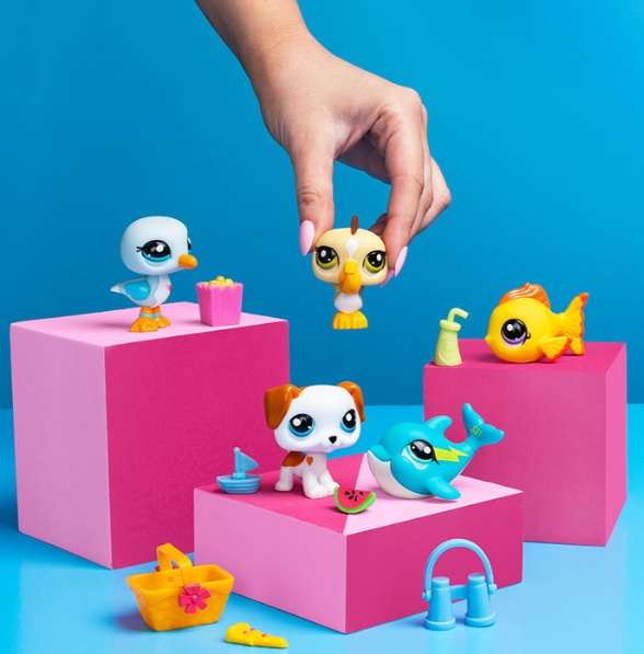 LITTLEST PET SHOP BEACH BESTIES 5PK