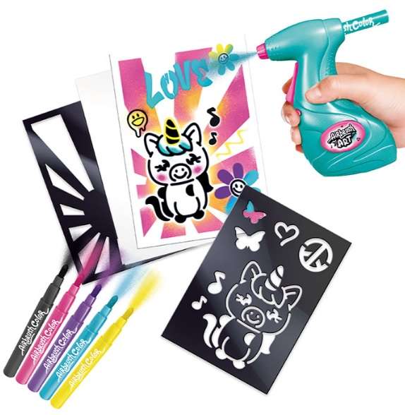 STYLE 4 EVER A/BRUSH ART MINI POSTER KIT