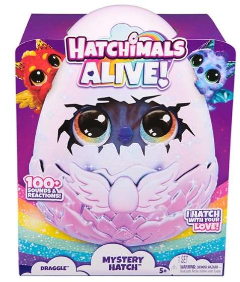 HATCHIMALS ALIVE SECRET HATCH DRAGGLE