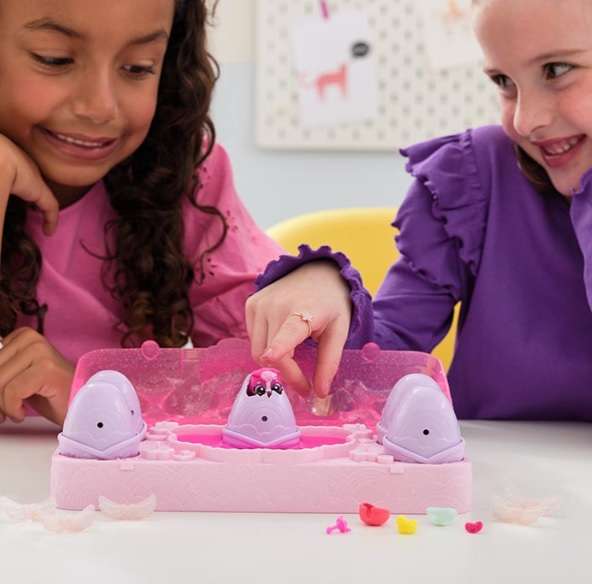 HATCHIMALS ALIVE RAINBOW SPLASH 5 EGG CARTON