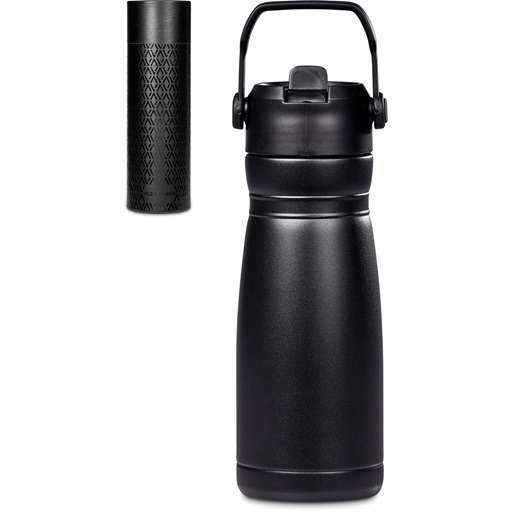 Alex Varga Amba Stainless Steel Vacuum Water Bottle - 600ml - Black