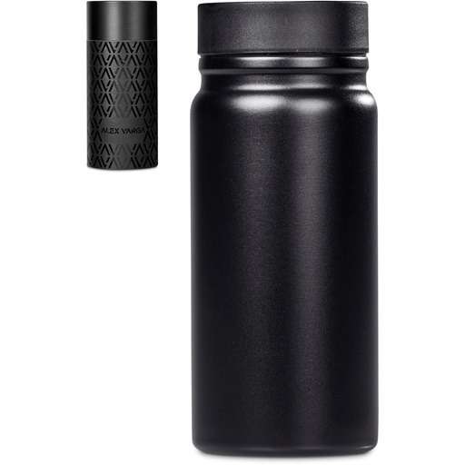 Alex Varga Ramos Stainless Steel Vacuum Tumbler - 400ml - Black Only