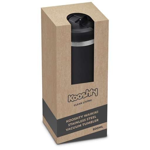Kooshty Waikiki Stainless Steel Vacuum Tumbler - 800ml - Charcoal