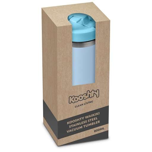 Kooshty Waikiki Stainless Steel Vacuum Tumbler - 800ml - Light Turquoise