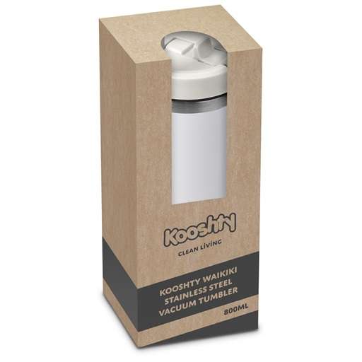Kooshty Waikiki Stainless Steel Vacuum Tumbler - 800ml - Off White