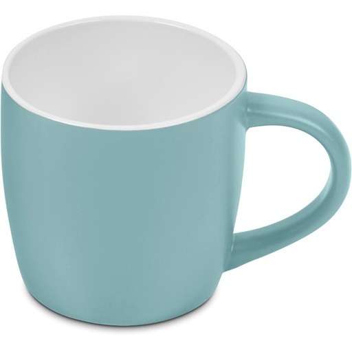 Serendipio Vogue Victoria Ceramic Coffee Mug - 280ml - Light Turquoise