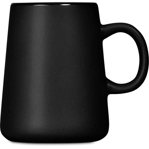 Serendipio Dorset Ceramic Coffe Mug - 400ml - Black