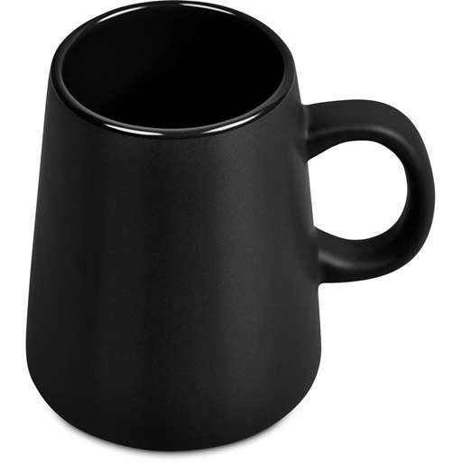 Serendipio Dorset Ceramic Coffe Mug - 400ml - Black