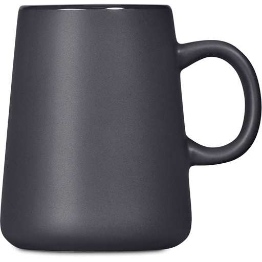 Serendipio Dorset Ceramic Coffe Mug - 400ml - Dark Grey