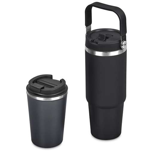 Kooshty Waikos Drinkware Gift set - Charcoal