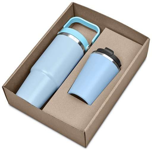 Kooshty Waikos Drinkware Gift set - Light Turquoise