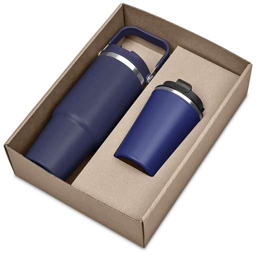 Kooshty Waikos Drinkware Gift set - Navy