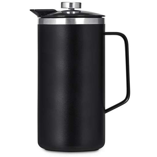 Alex Varga Rostov Stainless Steel Vacuum Coffee Plunger - 950ml - Black Only