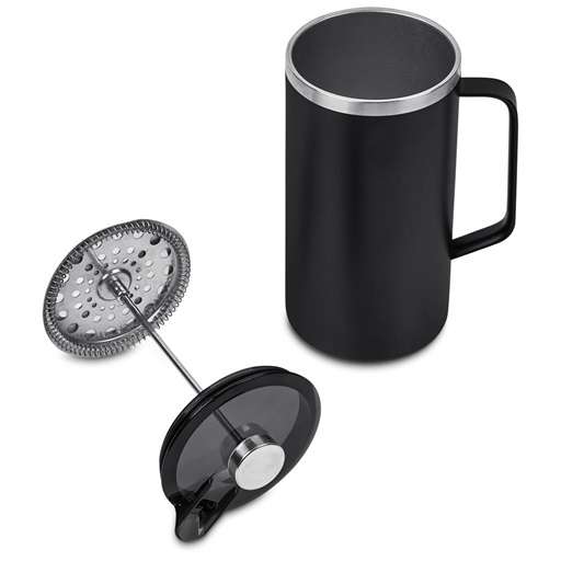 Alex Varga Rostov Stainless Steel Vacuum Coffee Plunger - 950ml - Black Only