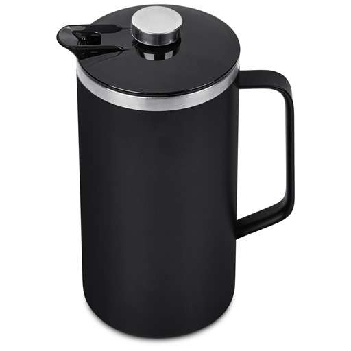Alex Varga Rostov Stainless Steel Vacuum Coffee Plunger - 950ml - Black Only