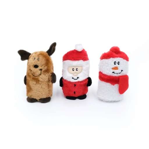 Holiday Squeakie Buddie - 3-Pack