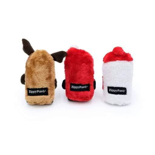 Holiday Squeakie Buddie - 3-Pack