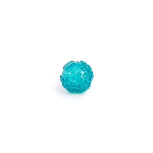 ZippyTuff Squeaker Ball (Teal) - Small