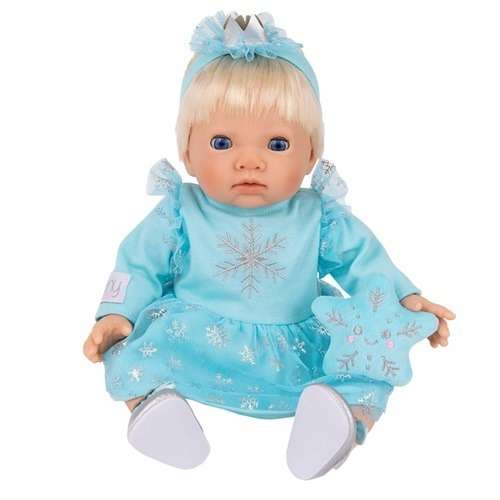 TINY TREASURES DOLL SNOWFLAKE BABY CARE SET