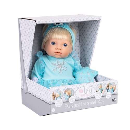 TINY TREASURES DOLL SNOWFLAKE BABY CARE SET