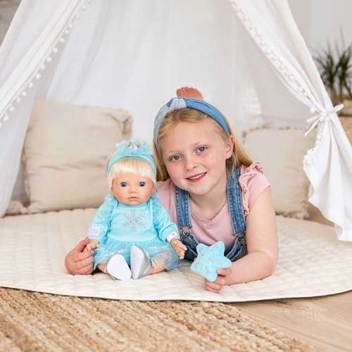 TINY TREASURES DOLL SNOWFLAKE BABY CARE SET