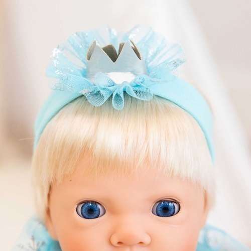 TINY TREASURES DOLL SNOWFLAKE BABY CARE SET