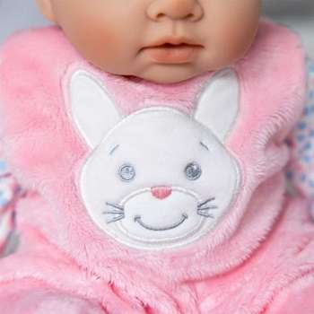 TINY TREASURES BUNNY FEEDING DOLL SET