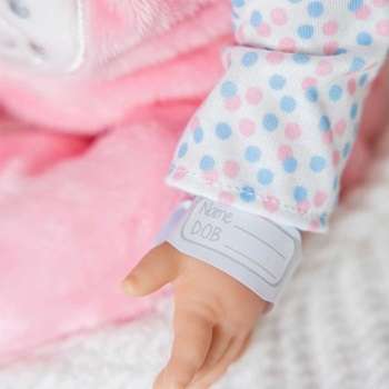 TINY TREASURES BUNNY FEEDING DOLL SET