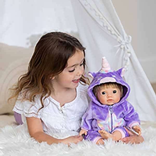 TINY TREASURES UNICORN STAR DOLL