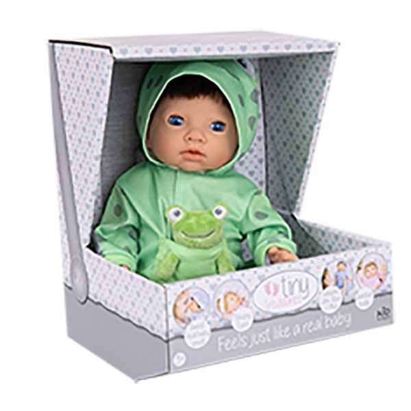TINY TREASURES FROG IN ONE DOLL