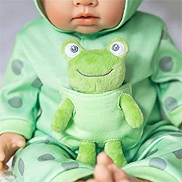 TINY TREASURES FROG IN ONE DOLL