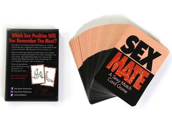 Sex Mate Match Card Game