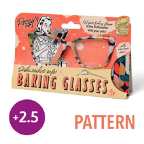 PEGGY'S BAKING GLASSES PATTERN +2.5