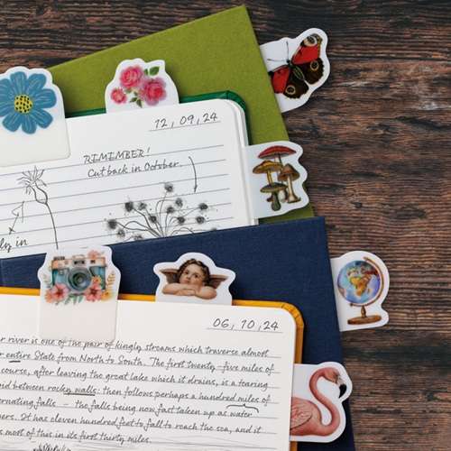 ECLECTIONERY JOURNAL TABS BOTANICAL