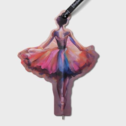ECLECTIONERY BOOKMARK PENS BALLET DANCER