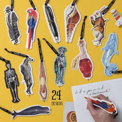 ECLECTIONERY BOOKMARK PENS BALLET DANCER