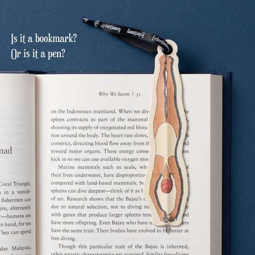 ECLECTIONERY BOOKMARK PENS BALLET DANCER