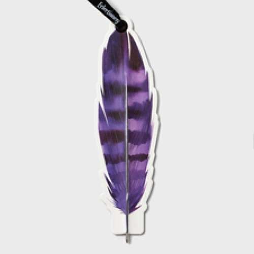 ECLECTIONERY BOOKMARK PENS FEATHER