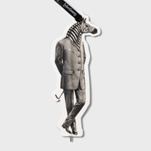 ECLECTIONERY BOOKMARK PENS ZEBRA