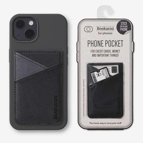 BOOKAROO PHONE POCKET BLACK