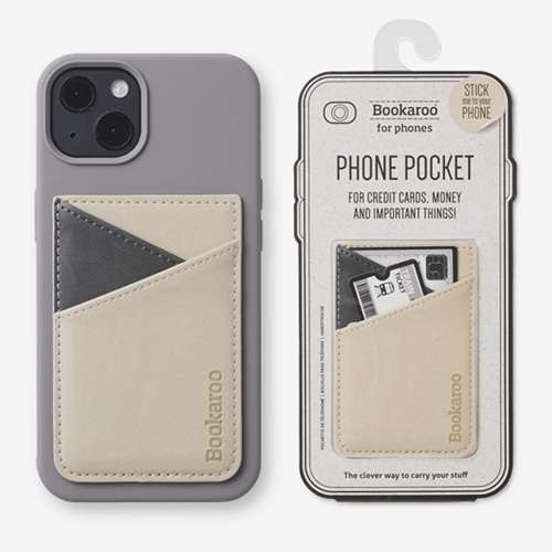 BOOKAROO PHONE POCKET CREAM