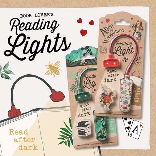 BOOK LOVER'S READING LIGHT ALICE