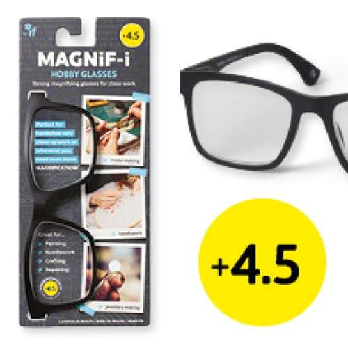 MAGNIF I HOBBY GLASSES +4.5