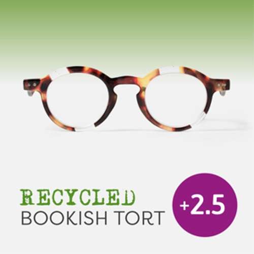 EASY READERS RECYCLED TORTOISESHELL +2.5