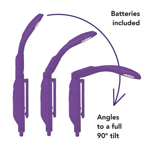 REALLY TINY BOOKLIGHT PURPLE