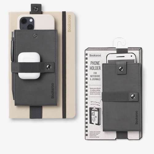 BOOKAROO PHONE HOLDER CHARCOAL