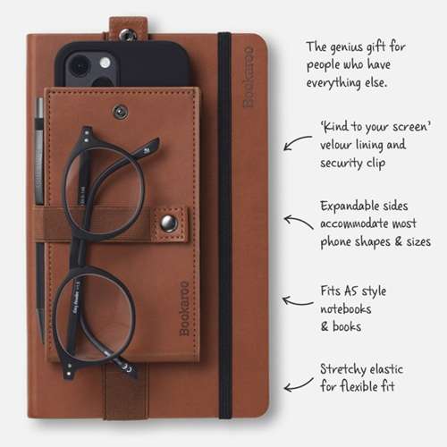 BOOKAROO PHONE HOLDER CHARCOAL