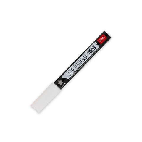 ACRYLIC MARKER BE BOLD WHITE