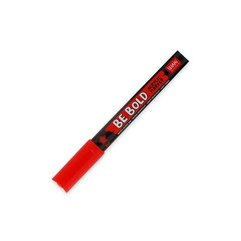 ACRYLIC MARKER BE BOLD RED
